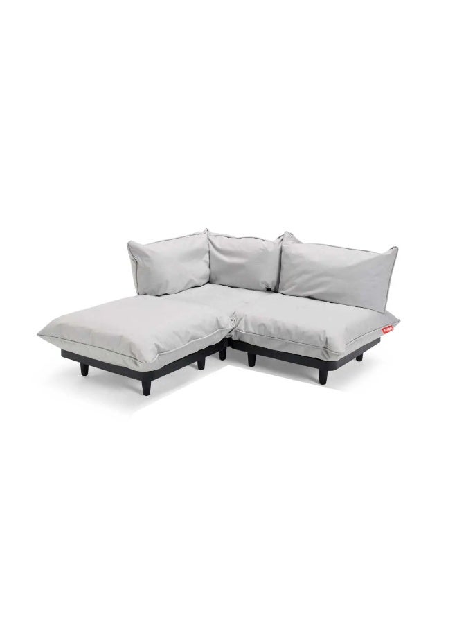 Fatboy Paletti 2-Seat Outdoor Sofa with Footstool (Mist)  190x190x90 cm - Image 3